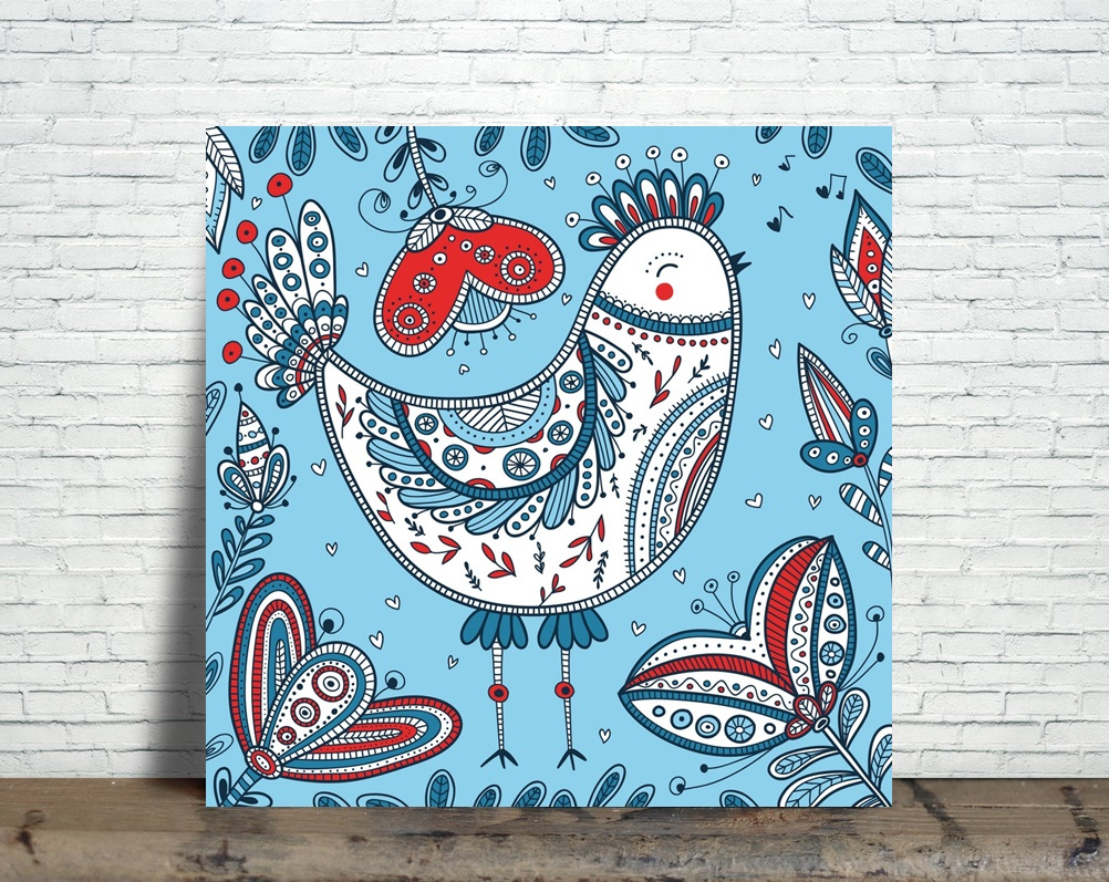 Azulejo Decorativo Galo Portugues