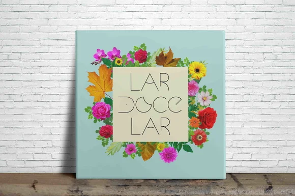 Azulejo Decorativo Lar Doce Lar