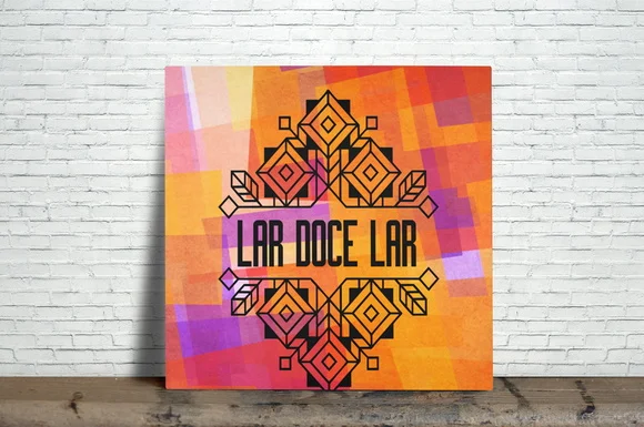 Azulejo Decorativo Lar Doce Lar
