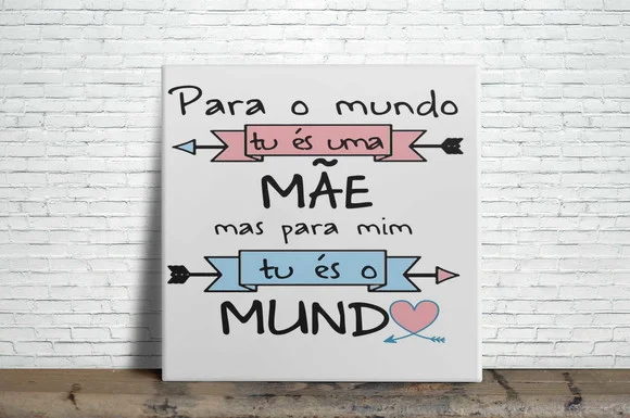 Azulejo Decorativo Mãe