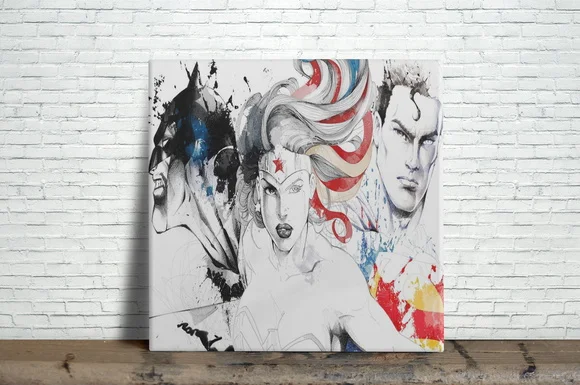 Azulejo Decorativo Super Herois