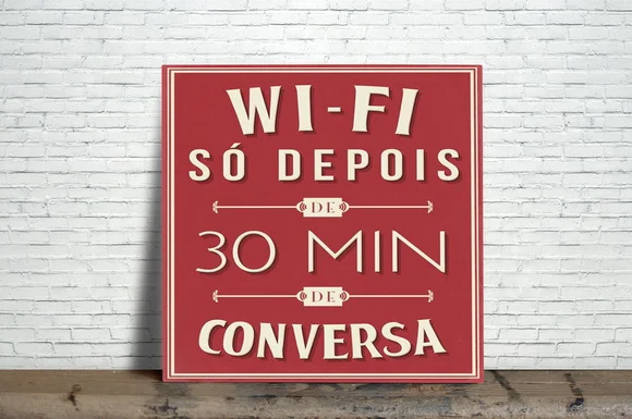 Azulejo Decorativo Wi Fi