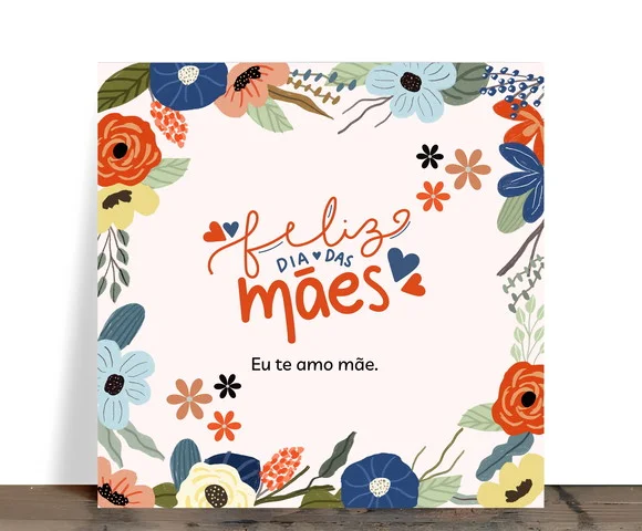 Azulejo Feliz Dia das Mães
