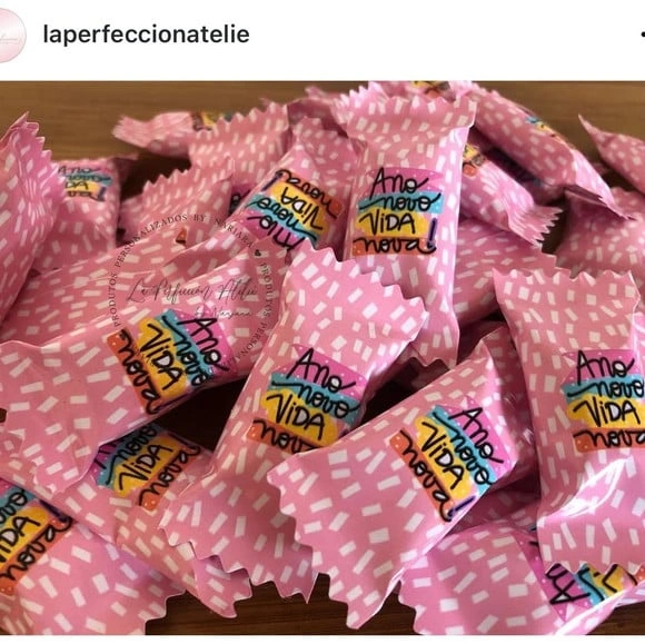 Balas Personalizadas Ano Novo