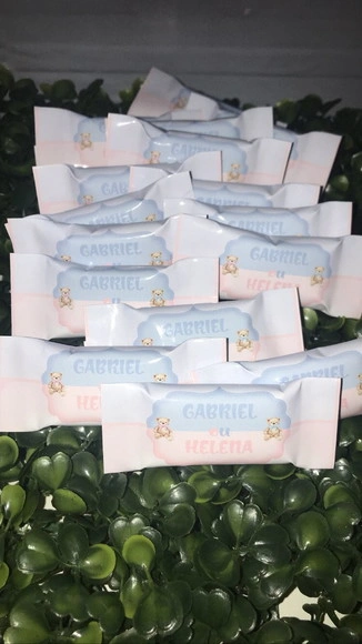 Balinha Personalizada Cha Revelação