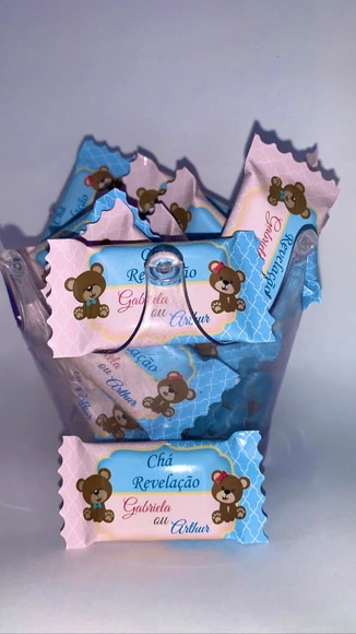 Balinha Personalizada Chá revelação