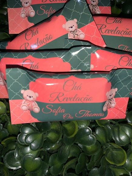 Balinha Personalizada Chá Revelação