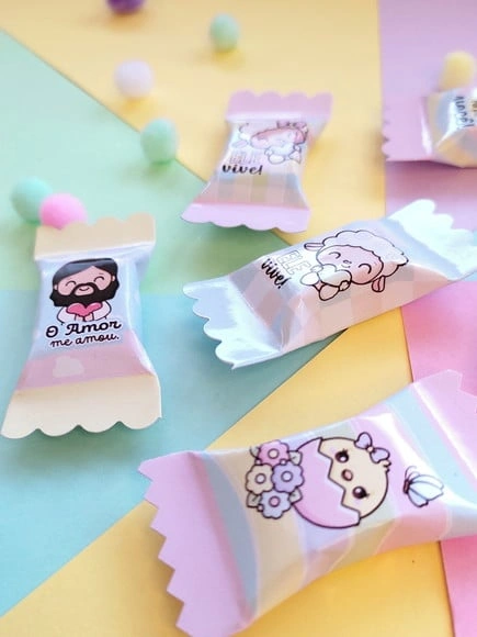 Balinha Personalizada Páscoa