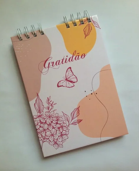 Blocão A5 Pautado 100 fls Personalizado - Escolha a Capa