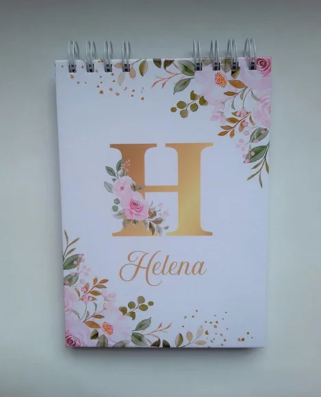 Blocão A5 Pautado 100 fls Personalizado - Escolha a Capa