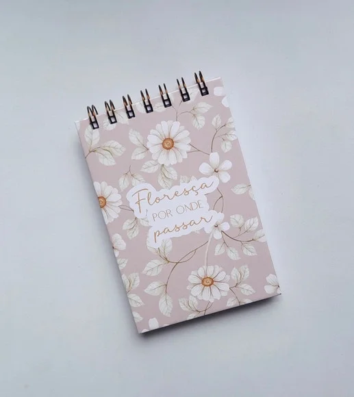 Bloquinho 10x15 Capa Dura Personalizado