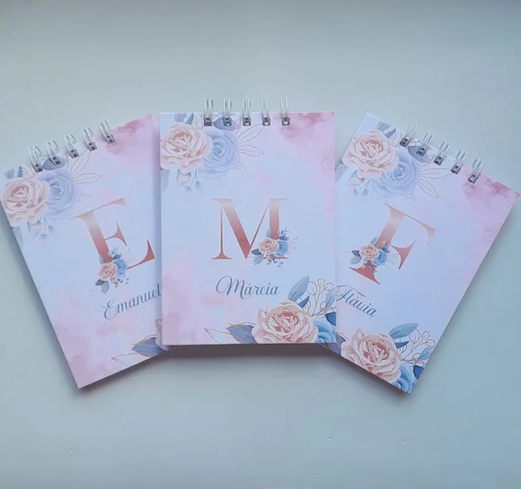 Bloquinho A6 Capa Dura Personalizado