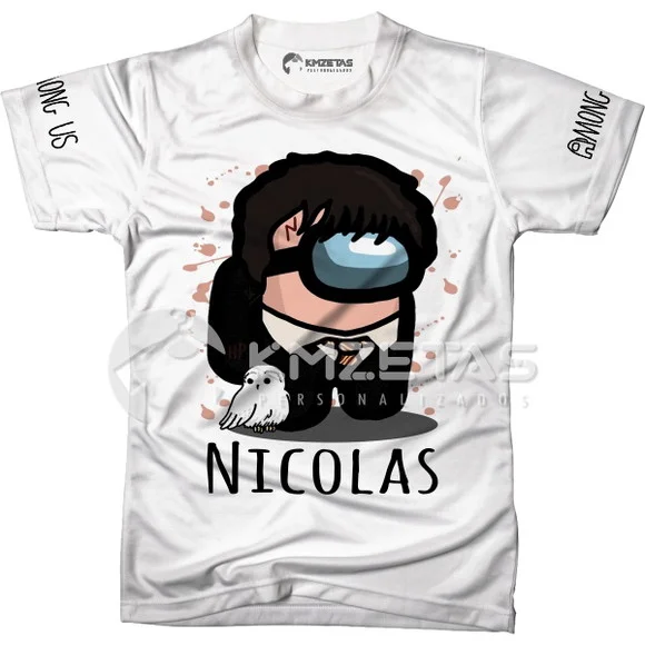 Blusa Among Us Harry Potter Infantil Adulto Personalizada