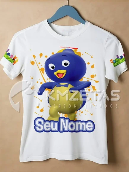 Blusa Backyardigans Pablo Infantil Personalizada