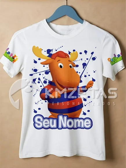 Blusa Backyardigans Tyrone Personalizada
