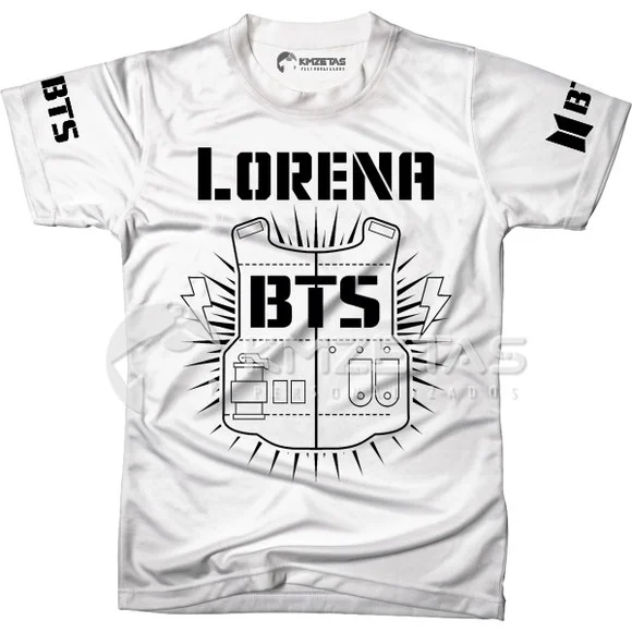 Blusa Bts Kpop Army Colete Camisa Camiseta Personalizada