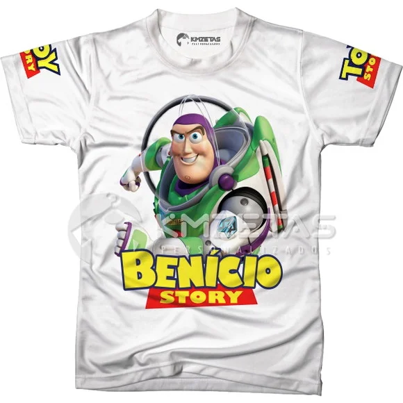 Blusa Buzz Lightyear Toy Story Camiseta Personalizada