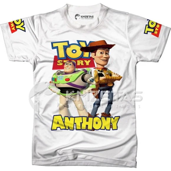 Blusa Buzz Woody Toy Story Camiseta Personalizada