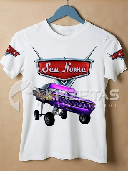 Blusa Carros Disney Ramone Infantil Adulto Personalizada