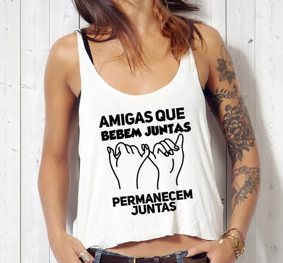 Blusa Cropped Carnaval