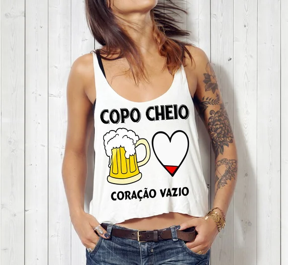 Blusa Cropped Carnaval