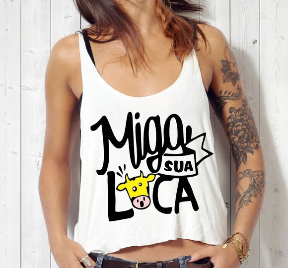 Blusa Cropped Carnaval