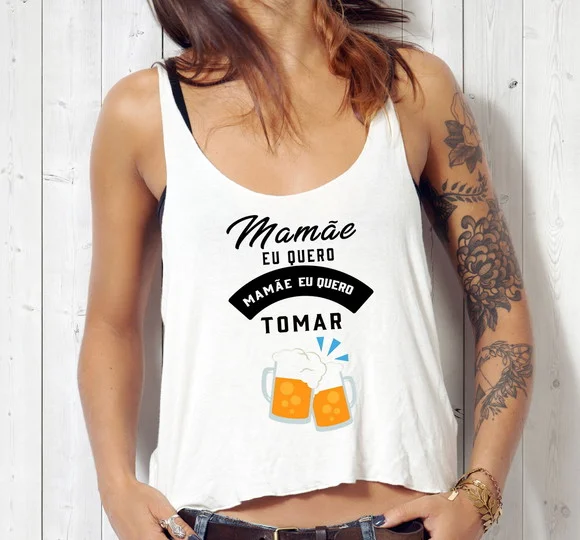 Blusa Cropped Carnaval