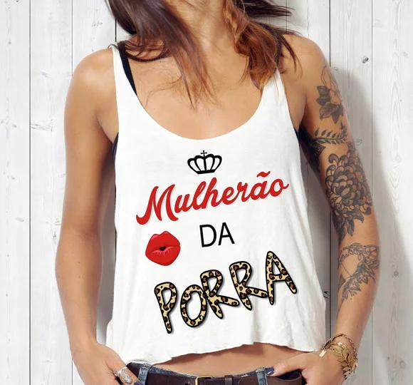 Blusa Cropped Carnaval