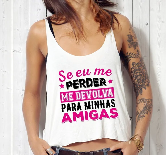 Blusa Cropped Carnaval