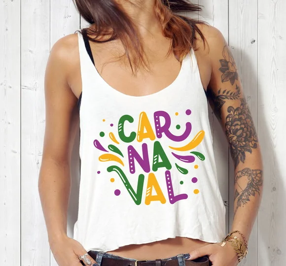 Blusa Cropped Carnaval