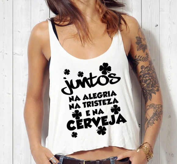 Blusa Cropped Carnaval