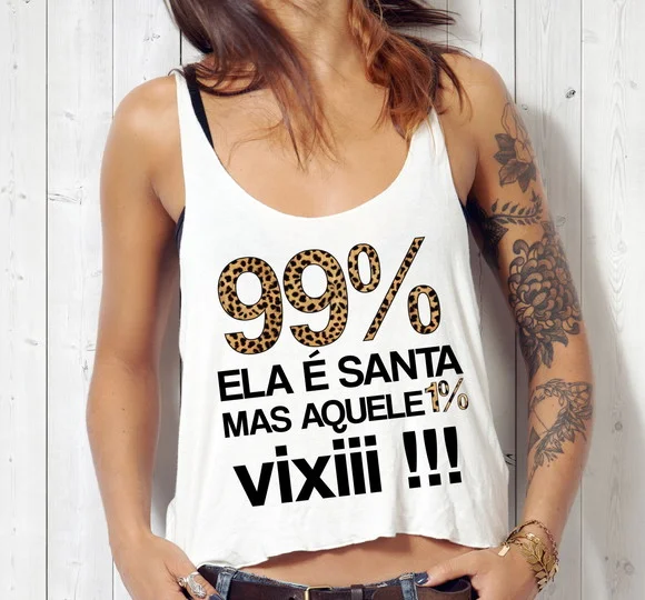 Blusa Cropped Carnaval