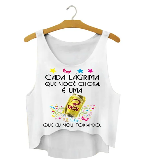 Blusa Cropped Carnaval