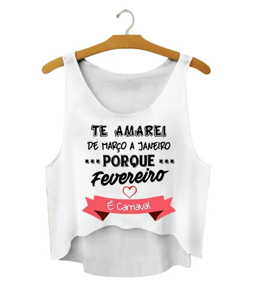 Blusa Cropped Carnaval