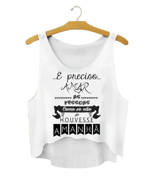 Blusa Cropped Carnaval