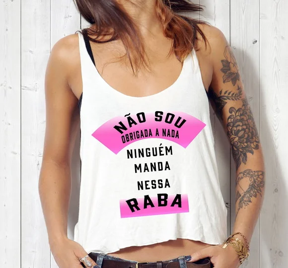 Blusa Cropped Carnaval