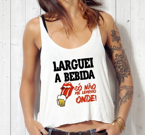 Blusa Cropped Carnaval