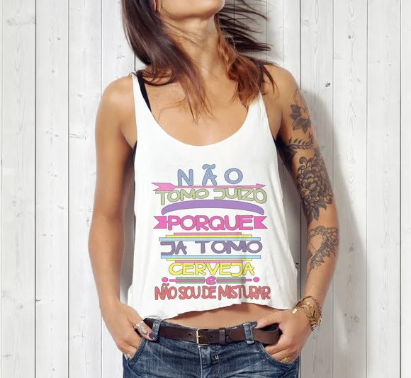 Blusa Cropped Carnaval
