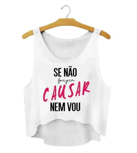 Blusa Cropped Carnaval