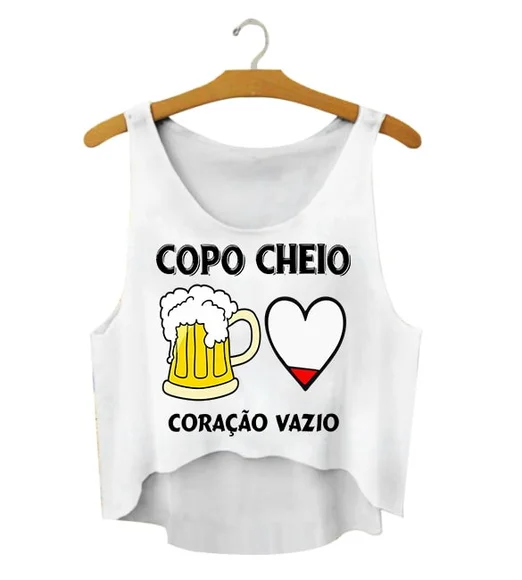 Blusa Cropped Carnaval