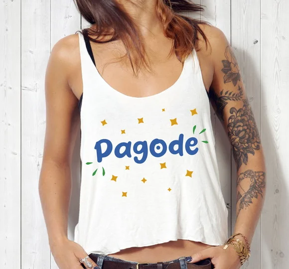 Blusa Cropped Carnaval Pagode