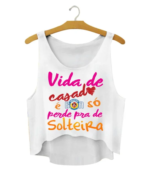 Blusa Cropped Carnaval
