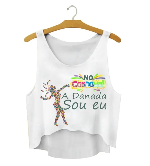 Blusa Cropped Carnaval
