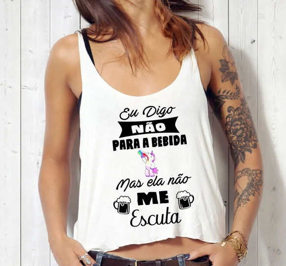Blusa Cropped Carnaval