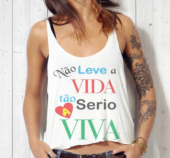 Blusa Cropped Carnaval
