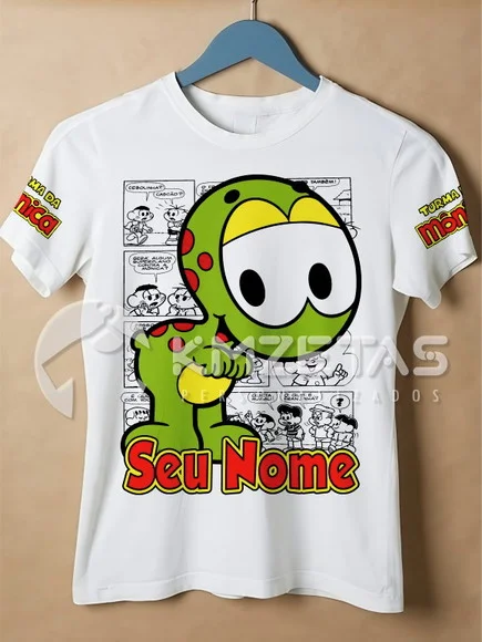 Blusa Horácio Turma da Mônica Personalizada