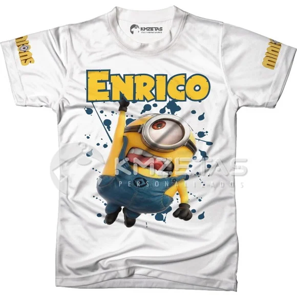 Blusa Minions Malvado Favorito Personalizada