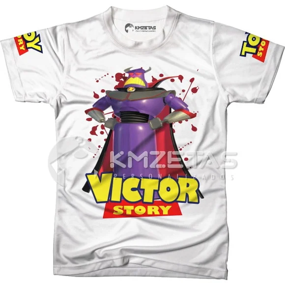 Blusa Zurg Toy Story Camisa Camiseta Personalizada