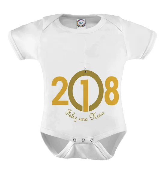 Body Infantil Ano Novo