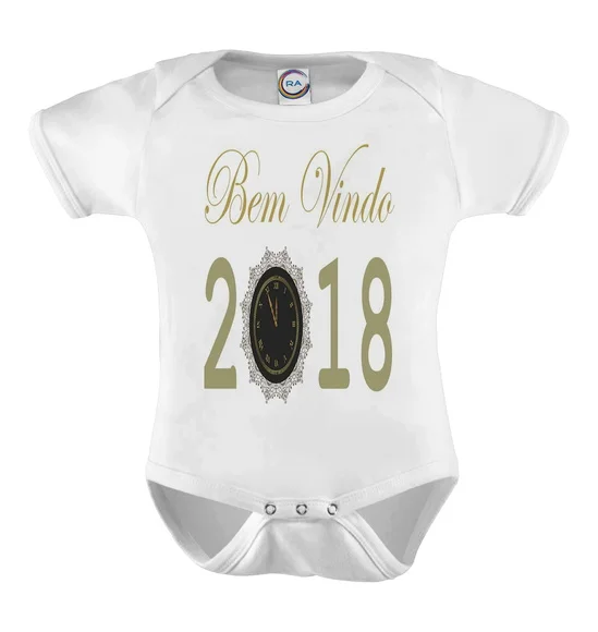 Body Infantil Ano Novo